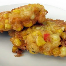 Cheddar-Jack Corn Fritters