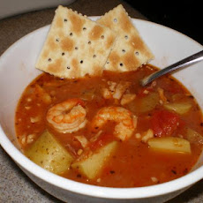 Saturday Night Manhattan Clam Chowder