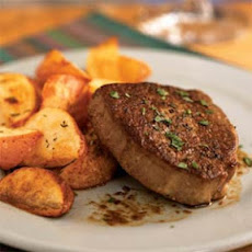 Filet Mignon with Sweet Bourbon-Coffee Sauce