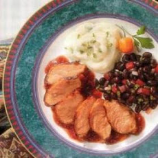 Grilled Duck Breast With Prickly Pear BBQ Sauce
