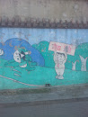 Beijing Olympic Mural
