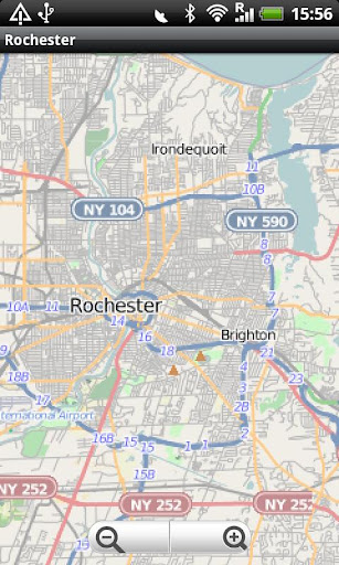 Rochester Street Map