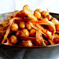 Warm Garbanzo Bean Salad Recipe