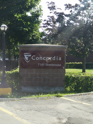 Concordia University Sign