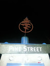 Pine Street Pine Tree Metal Art