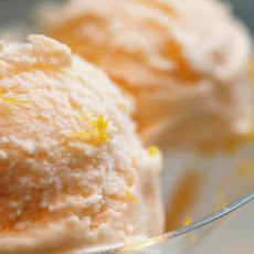 Melon-Orange Blossom Gelato