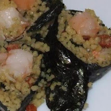 Lobster and Cous Cous Sushi