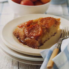 Fresh Apricot Upside-Down Cake