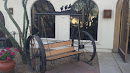 Wagon Wheel Bench 