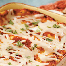 Layered Vegetable Enchilada Casserole