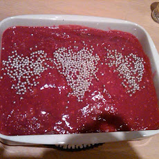 Impromptu White Chocolate Raspberry Cake