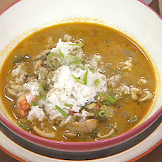 Island Inspired Seafood Gumbo with Coconut Milk