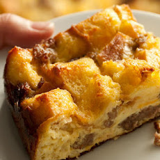 Cheesy Sausage Breakfast Casserole Recipe