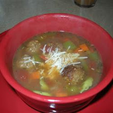Italian Meatball and Cheese Tortellini Soup