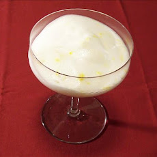 Snow Pudding With Grand Marnier Sauce