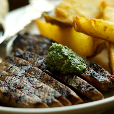 Classic London Broil with a Twist of St. John's & Cottage Fries