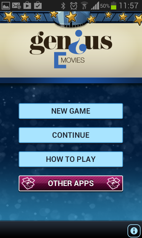 Android application Genius Movies Quiz screenshort