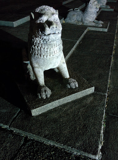 Lion Statue at Independence Monument