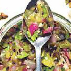 Smoky Tomatillo Relish