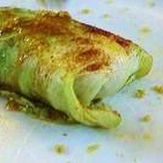 Rice and Raisin-Stuffed Cabbage Rolls