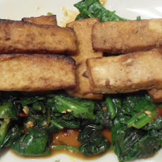 Tofu and Swiss Chard Stacks