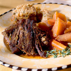 Pot Roast with Dumplings