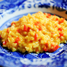 Red Pepper Risotto