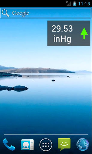 Barometer Widget