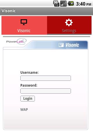 App for Visonic