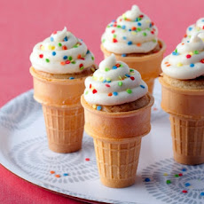 'Cake' Ice Cream Cones