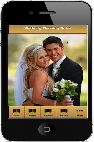 Wedding Planning Rules