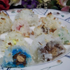 Chocolate Candy Macaroon Cookies