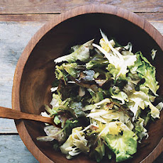 Escarole, Fennel, and Oak-Leaf Salad