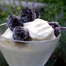 Lavender and Vanilla Ice Cream