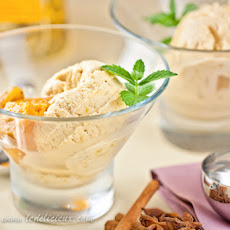 Spice Roasted Pineapple Ice Cream