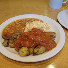 Wild Mushroom Baked Beans