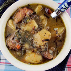 Wild Rice, Potato & Sausage Soup