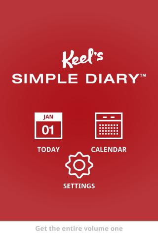 Keel’s Simple Diary™