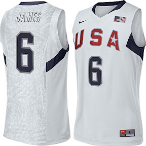 USA Basketball New Jerseys for the 2008 Olympics in Beijing | NIKE LEBRON - LeBron  James Shoes