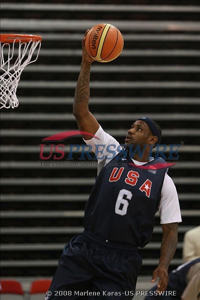 USA Basketball Team is Preparing for the Beijing 2008 Olympics