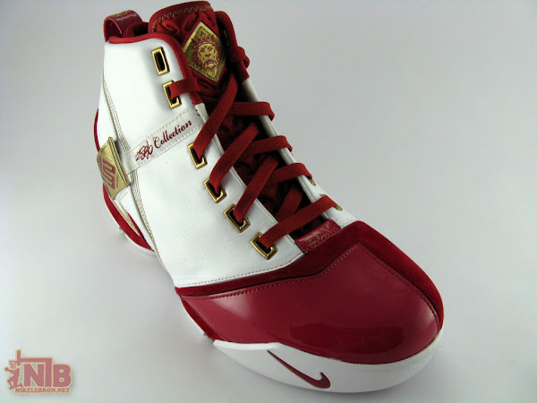 Velvet Nike Zoom LeBron V Cleveland Home Player Exclusive Part One