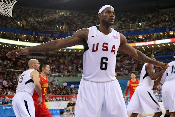 Lead by LeBron James USA Team Cruises Past Host China