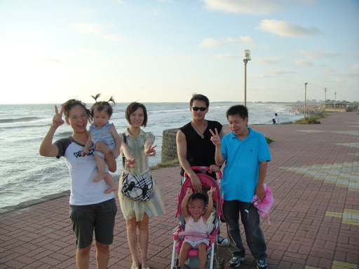 回家前，在黃金海岸的大合照
