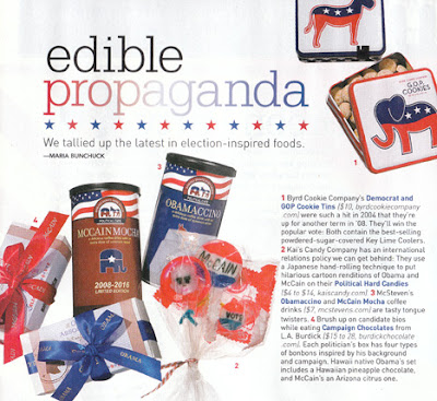 Kai's Candy Company in the November 2008 issue of Every Day with Rachel Ray