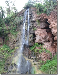 Waterfall in Hot Srpings, SD