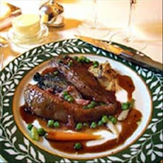 Roast Wild Duck With Cranberry Sauce