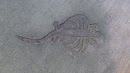 Flying Lizard in Concrete