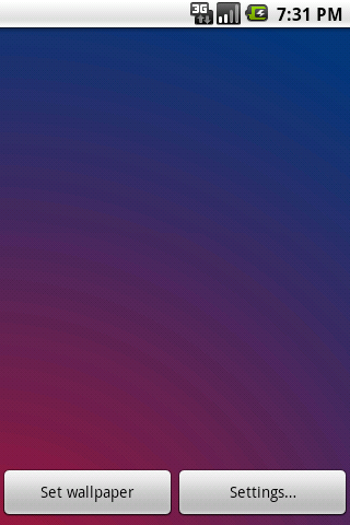 Color Gradient Live Wallpaper