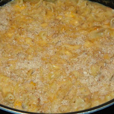 Pasta and Tuna Cheddar Bake