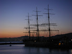My Frigate the HMS Surprise was waiting in the harbour. Killick, Killick there...!